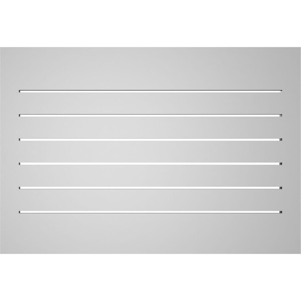 Ekena Millwork Vertical Surface Mount PVC Gable Vent: Functional, w/ 2"W x 2"P Brickmould Sill Frame, 32"W x 22"H - GVPVE32X2203SF