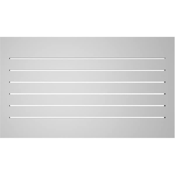 Ekena Millwork Vertical Surface Mount PVC Gable Vent: Functional, w/ 2"W x 1-1/2"P Brickmould Frame, 38"W x 22"H - GVPVE38X2202SF