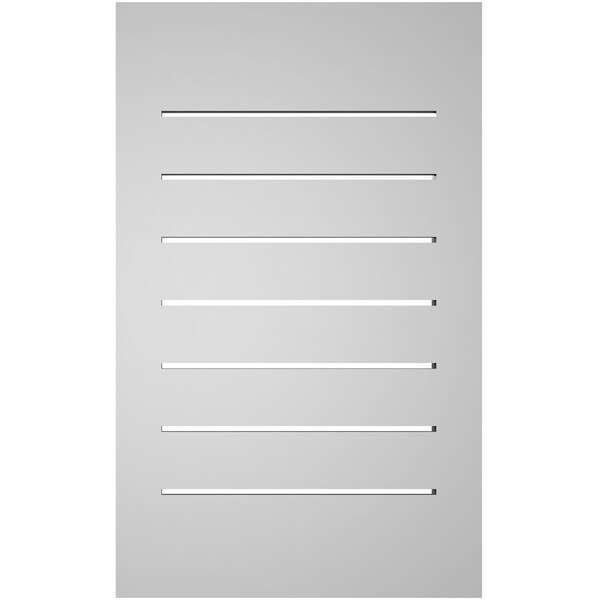 Ekena Millwork Vertical Surface Mount PVC Gable Vent: Functional, w/ 2"W x 1-1/2"P Brickmould Frame, 16"W x 26"H - GVPVE16X2602SF