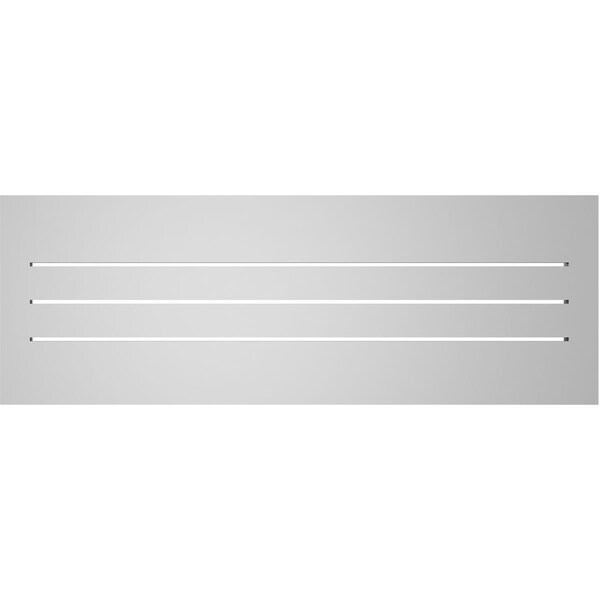 Ekena Millwork Vertical Surface Mount PVC Gable Vent: Functional, w/ 2"W x 2"P Brickmould Sill Frame, 40"W x 14"H - GVPVE40X1403SF