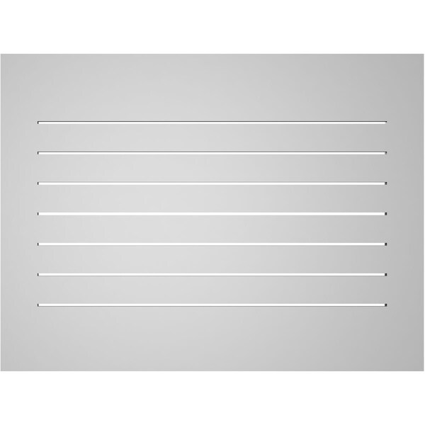 Ekena Millwork Vertical Surface Mount PVC Gable Vent: Functional, w/ 3-1/2"W x 1"P Standard Frame, 40"W x 30"H - GVPVE40X3001SF