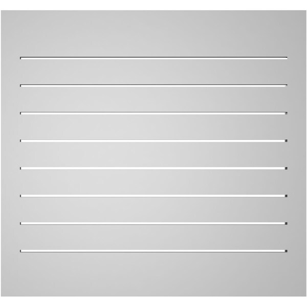 Ekena Millwork Vertical Surface Mount PVC Gable Vent: Functional, w/ 2"W x 1-1/2"P Brickmould Frame, 32"W x 30"H - GVPVE32X3002SF