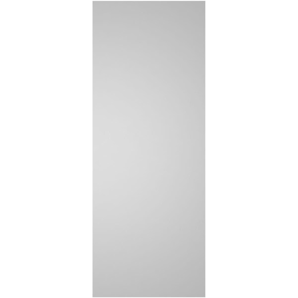 Ekena Millwork Vertical Surface Mount PVC Gable Vnt: Non-Functional, w/2"W x 1-1/2"H, Brickmould Frame, 16"W x 42"H - GVPVE16X4202SN
