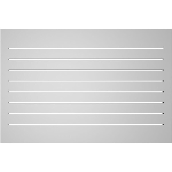 Ekena Millwork Vertical Surface Mount PVC Gable Vent: Functional, w/ 2"W x 1-1/2"P Brickmould Frame, 42"W x 28"H - GVPVE42X2802SF