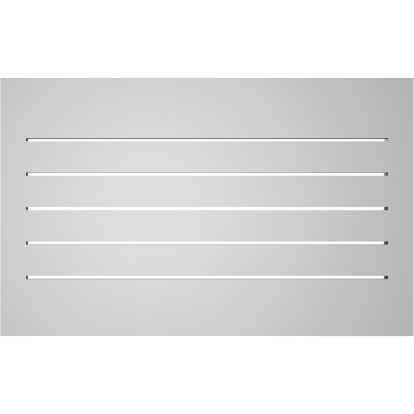 Ekena Millwork Vertical Surface Mount PVC Gable Vent: Functional, w/ 2"W x 2"P Brickmould Sill Frame, 32"W x 20"H - GVPVE32X2003SF