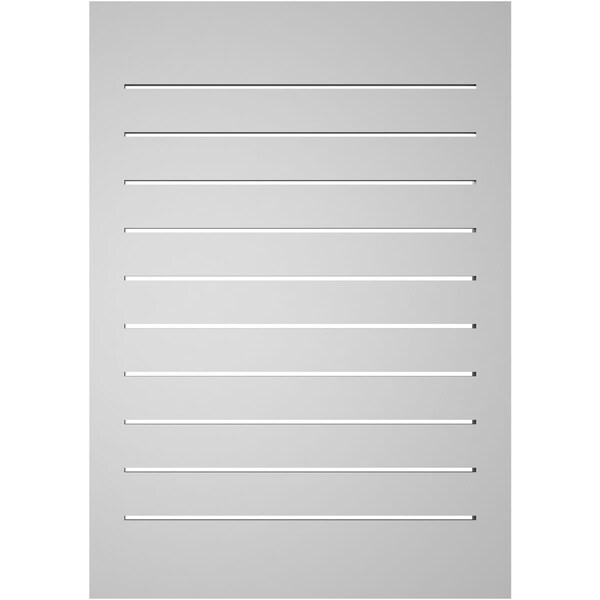 Ekena Millwork Vertical Surface Mount PVC Gable Vent: Functional, w/ 2"W x 2"P Brickmould Sill Frame, 24"W x 34"H - GVPVE24X3403SF