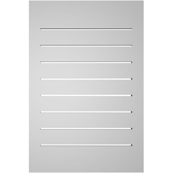 Ekena Millwork Vertical Surface Mount PVC Gable Vent: Functional, w/ 2"W x 2"P Brickmould Sill Frame, 20"W x 30"H - GVPVE20X3003SF