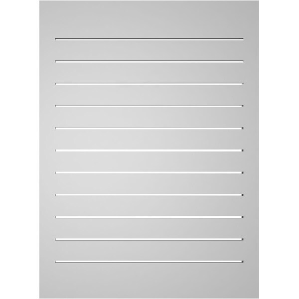 Ekena Millwork Vertical Surface Mount PVC Gable Vent: Functional, w/ 2"W x 2"P Brickmould Sill Frame, 28"W x 38"H - GVPVE28X3803SF