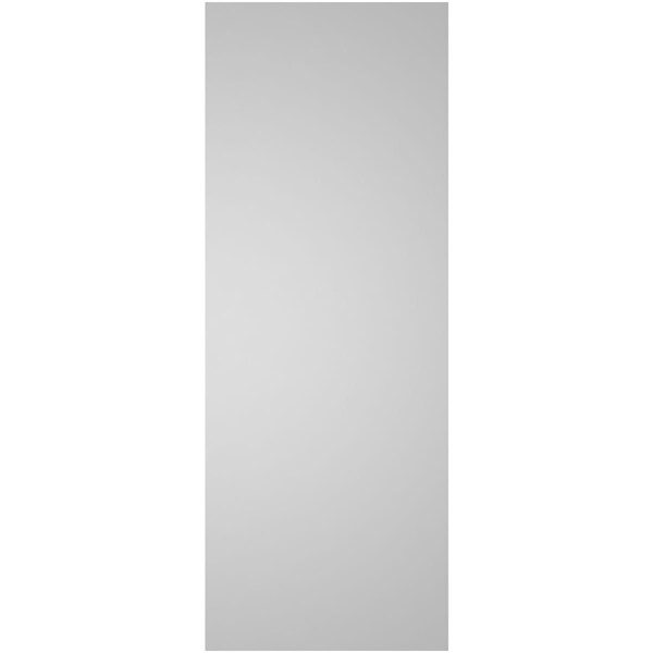 Ekena Millwork Vertical Surface Mount PVC Gable Vnt: Non-Functional, w/2"W x 1-1/2"H, Brickmould Frame, 12"W x 32"H - GVPVE12X3202SN