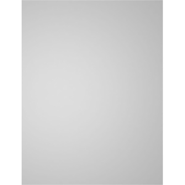 Ekena Millwork Vertical Surface Mount PVC Gable Vent: Non-Functional, w/ 3-1/2"W x 1"P Standard Frame, 26"W x 34"H - GVPVE26X3401SN