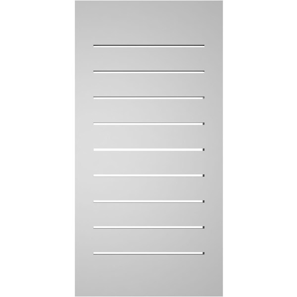 Ekena Millwork Vertical Surface Mount PVC Gable Vent: Functional, w/ 2"W x 1-1/2"P Brickmould Frame, 16"W x 32"H - GVPVE16X3202SF