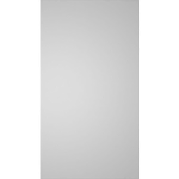 Ekena Millwork Vertical Surface Mount PVC Gable Vent: Non-Functional, w/ 3-1/2"W x 1"P Standard Frame, 22"W x 40"H - GVPVE22X4001SN