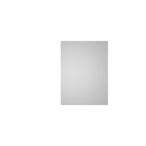 Ekena Millwork Vertical Surface Mount PVC Gable Vent: Non-Functional, w/ 3-1/2"W x 1"P Standard Frame, 28"W x 38"H - GVPVE28X3801SN