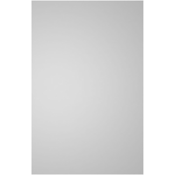 Ekena Millwork Vertical Surface Mount PVC Gable Vnt: Non-Functional, w/2"W x 1-1/2"H, Brickmould Frame, 18"W x 28"H - GVPVE18X2802SN