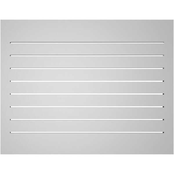 Ekena Millwork Vertical Surface Mount PVC Gable Vent: Functional, w/ 2"W x 2"P Brickmould Sill Frame, 36"W x 28"H - GVPVE36X2803SF
