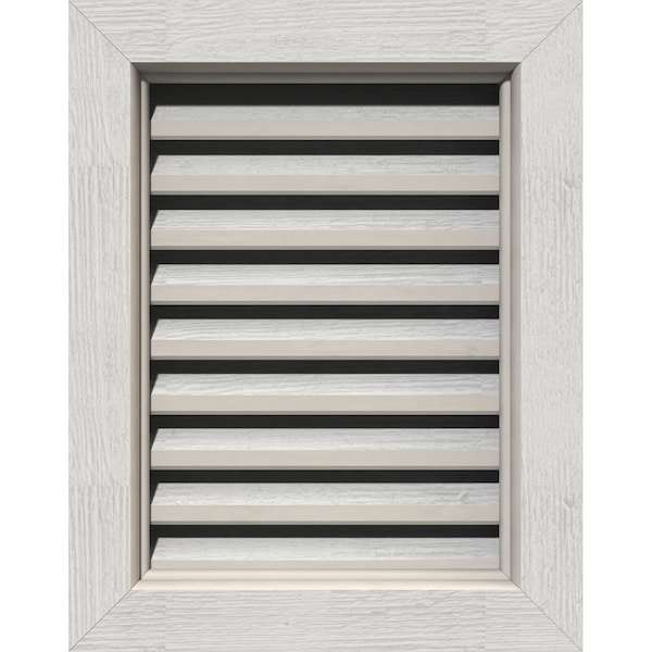 Ekena Millwork Vertical Gable Vent, Functional, Western Red Cedar Gable Vent w/ Brick Mould Face Frame, 32"W x 26"H - GVWVE32X2600RFPWR