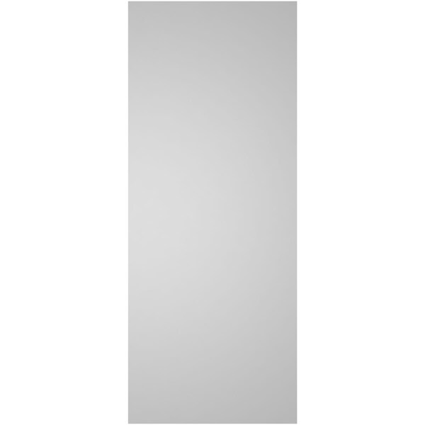 Ekena Millwork Vertical Surface Mount PVC Gable Vnt: Non-Functional, w/2"W x 1-1/2"H, Brickmould Frame, 16"W x 40"H - GVPVE16X4002SN