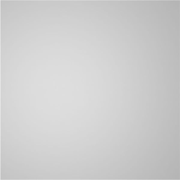 Ekena Millwork Vertical Surface Mount PVC Gable Vent: Non-Functional, w/ 3-1/2"W x 1"P Standard Frame, 14"W x 14"H - GVPVE14X1401SN