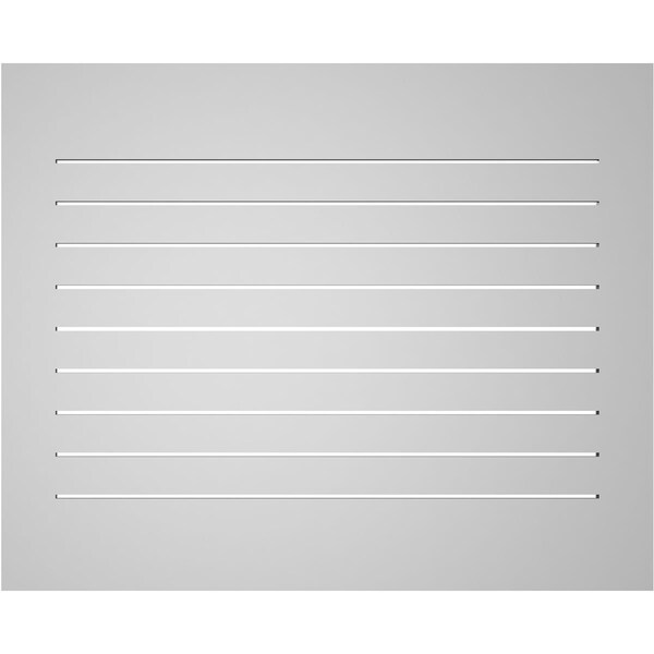 Ekena Millwork Vertical Surface Mount PVC Gable Vent: Functional, w/ 3-1/2"W x 1"P Standard Frame, 42"W x 34"H - GVPVE42X3401SF