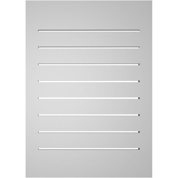 Ekena Millwork Vertical Surface Mount PVC Gable Vent: Functional, w/ 2"W x 2"P Brickmould Sill Frame, 20"W x 28"H - GVPVE20X2803SF