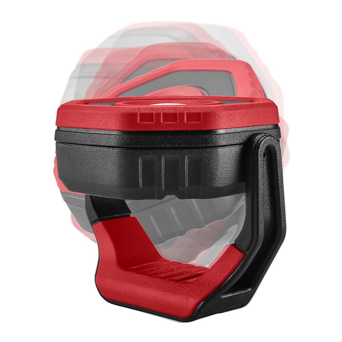 Foco de inundación LED magnético recargable ultra compacto Braun de 750 lúmenes, Rojo - 59227