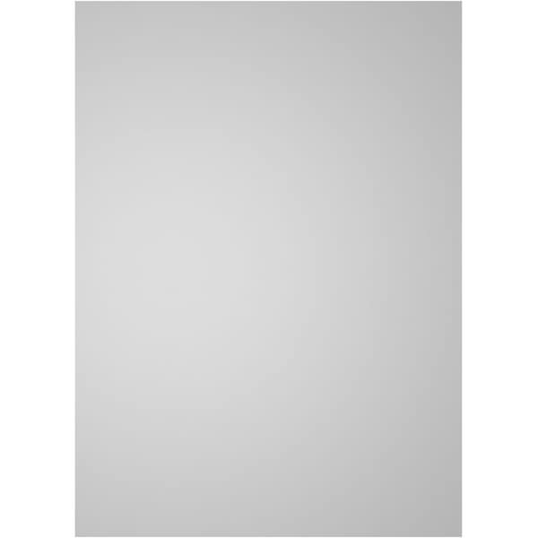 Ekena Millwork Vertical Surface Mount PVC Gable Vent w/ 2"W x 2"H , Brickmould Sill Frame, 26"W x 36"H - GVPVE26X3603SN