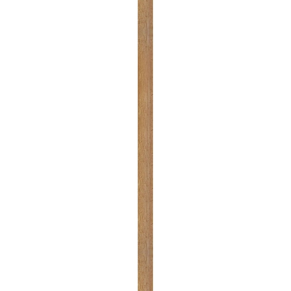 Ekena Millwork Vertical Gable Vent Non-Functional Western Red Cedar Gable Vent w/Decorative Face Frame, 24"W x 18"H - GVWVE24X1802RDUWR
