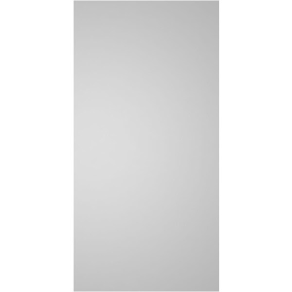Ekena Millwork Vertical Surface Mount PVC Gable Vnt: Non-Functional, w/2"W x 1-1/2"H, Brickmould Frame, 16"W x 32"H - GVPVE16X3202SN