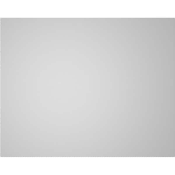Ekena Millwork Vertical Surface Mount PVC Gable Vent: Non-Functional, w/ 3-1/2"W x 1"P Standard Frame, 30"W x 24"H - GVPVE30X2401SN