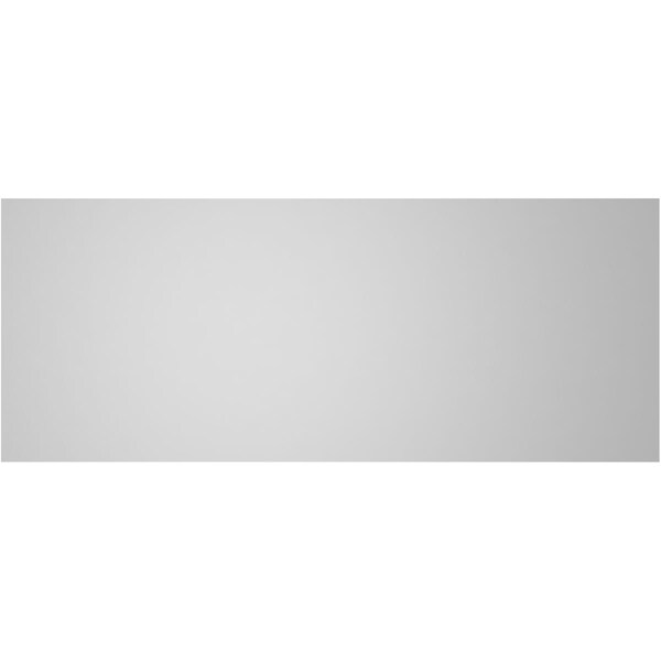 Ekena Millwork Vertical Surface Mount PVC Gable Vent: Non-Functional, w/3-1/2"W x 1"H, Standard Frame, 40"W x 16"H - GVPVE40X1601SN