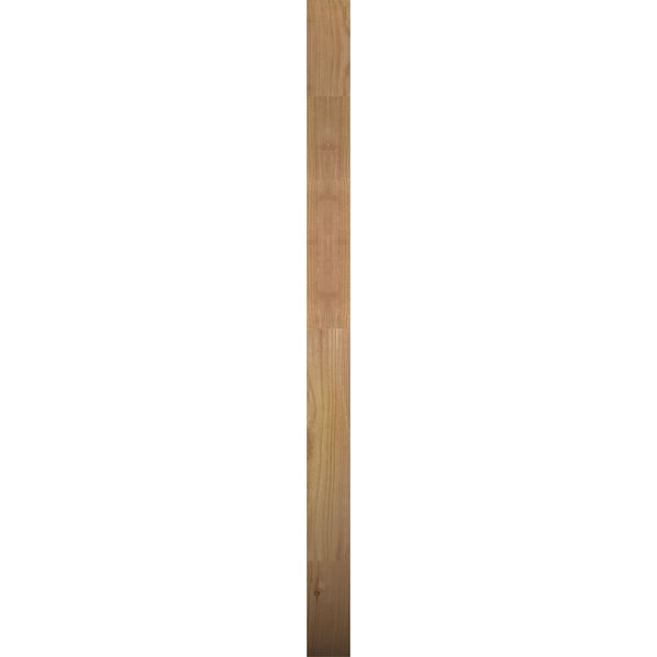 Ekena Millwork Round Gable Vent Non-Functional, Western Red Cedar Gable Vent w/ Decorative Face Frame, 18"W x 18"H - GVWRO18X1802SDUWR