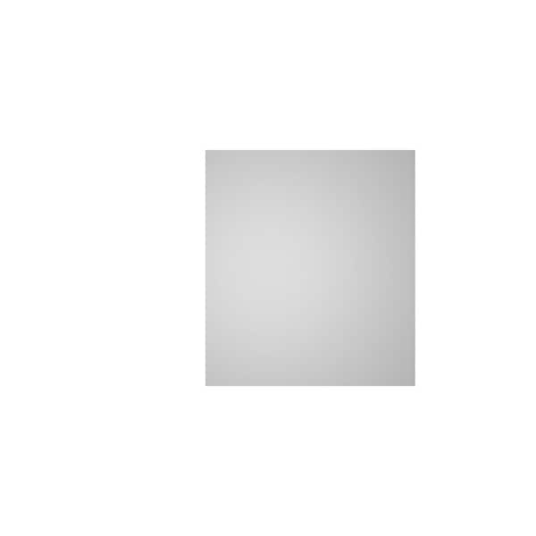 Ekena Millwork Vertical Surface Mount PVC Gable Vnt: Non-Functional, w/2"W x 1-1/2"H, Brickmould Frame, 16"W x 18"H - GVPVE16X1802SN