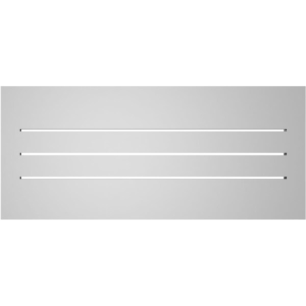 Ekena Millwork Vertical Surface Mount PVC Gable Vent: Functional, w/ 2"W x 2"P Brickmould Sill Frame, 32"W x 14"H - GVPVE32X1403SF