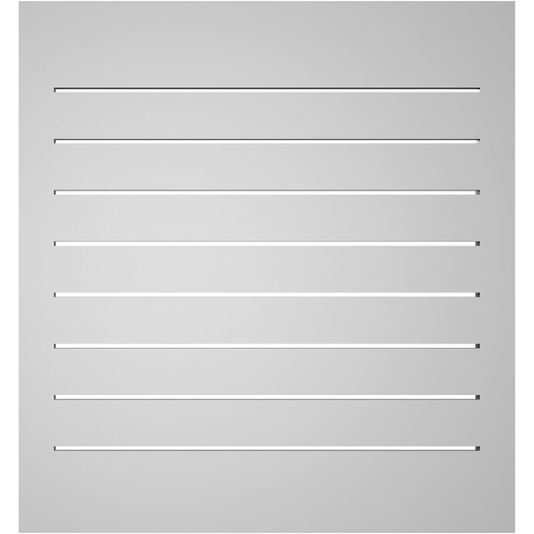 Ekena Millwork Vertical Surface Mount PVC Gable Vent: Functional, w/ 2"W x 1-1/2"P Brickmould Frame, 28"W x 30"H - GVPVE28X3002SF