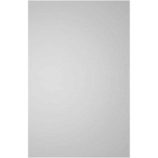 Ekena Millwork Vertical Surface Mount PVC Gable Vnt: Non-Functional, w/2"W x 1-1/2"H, Brickmould Frame, 22"W x 34"H - GVPVE22X3402SN