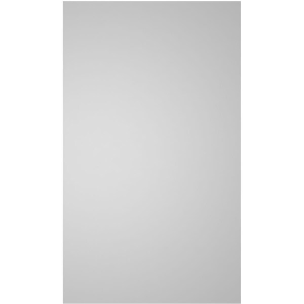 Ekena Millwork Vertical Surface Mount PVC Gable Vnt: Non-Functional, w/2"W x 1-1/2"H, Brickmould Frame, 20"W x 34"H - GVPVE20X3402SN