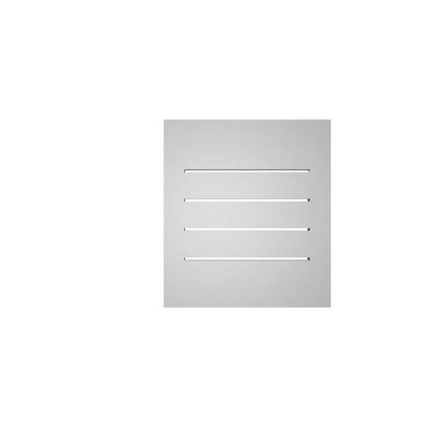 Ekena Millwork Vertical Surface Mount PVC Gable Vent: Functional, w/ 2"W x 1-1/2"P Brickmould Frame, 16"W x 18"H - GVPVE16X1802SF