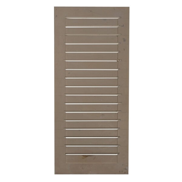 Ekena Millwork Vertical Gable Vent Louver, Functional, 16"W x 36"H x 2 1/4"P - GVVE16X36F