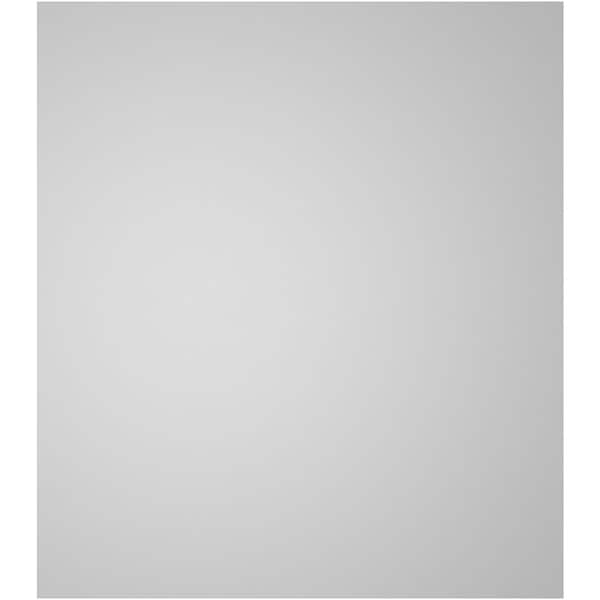 Ekena Millwork Vertical Surface Mount PVC Gable Vent: Non-Functional, w/3-1/2"W x 1"H, Standard Frame, 30"W x 34"H - GVPVE30X3401SN