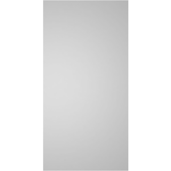 Ekena Millwork Vertical Surface Mount PVC Gable Vent w/ 2"W x 2"H , Brickmould Sill Frame, 20"W x 40"H - GVPVE20X4003SN