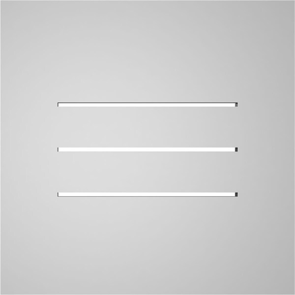 Ekena Millwork Vertical Surface Mount PVC Gable Vent: Functional, w/ 3-1/2"W x 1"P Standard Frame, 18"W x 18"H - GVPVE18X1801SF