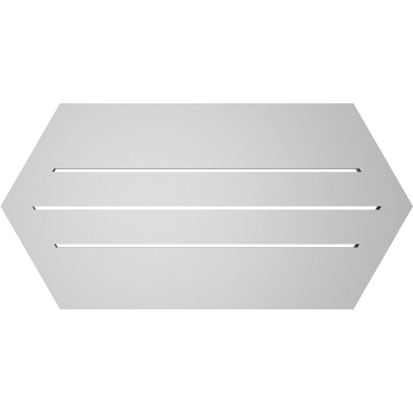 Ekena Millwork Half Round Surface Mount PVC Gable Vent: Functional, w/ 2"W x 1-1/2"P Brickmould Frame, 30"W x 15"H - GVPHR30X1502SF