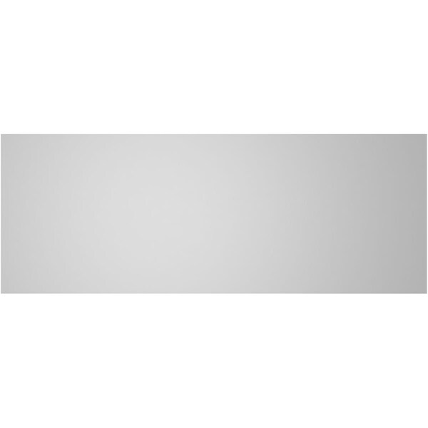 Ekena Millwork Vertical Surface Mount PVC Gable Vent: Non-Functional, w/3-1/2"W x 1"H, Standard Frame, 32"W x 12"H - GVPVE32X1201SN