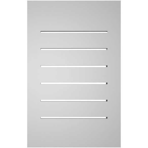 Ekena Millwork Vertical Surface Mount PVC Gable Vent: Functional, w/ 2"W x 2"P Brickmould Sill Frame, 14"W x 22"H - GVPVE14X2203SF
