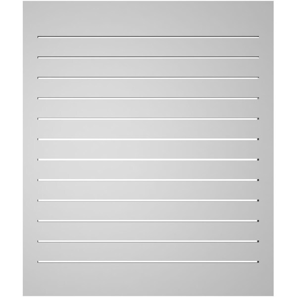 Ekena Millwork Vertical Surface Mount PVC Gable Vent: Functional, w/ 2"W x 1-1/2"P Brickmould Frame, 34"W x 40"H - GVPVE34X4002SF