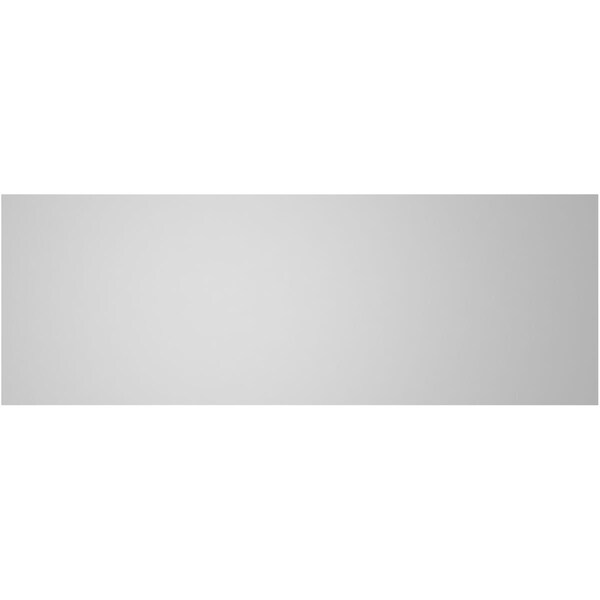 Ekena Millwork Vertical Surface Mount PVC Gable Vent: Non-Functional, w/3-1/2"W x 1"H, Standard Frame, 34"W x 12"H - GVPVE34X1201SN