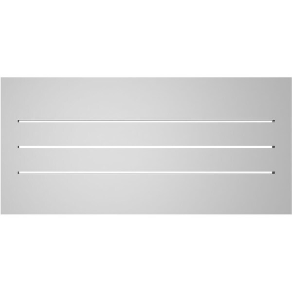 Ekena Millwork Vertical Surface Mount PVC Gable Vent: Functional, w/ 2"W x 2"P Brickmould Sill Frame, 34"W x 16"H - GVPVE34X1603SF
