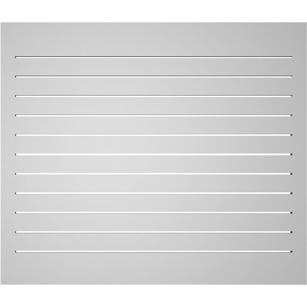 Ekena Millwork Vertical Surface Mount PVC Gable Vent: Functional, w/ 2"W x 1-1/2"P Brickmould Frame, 42"W x 36"H - GVPVE42X3602SF
