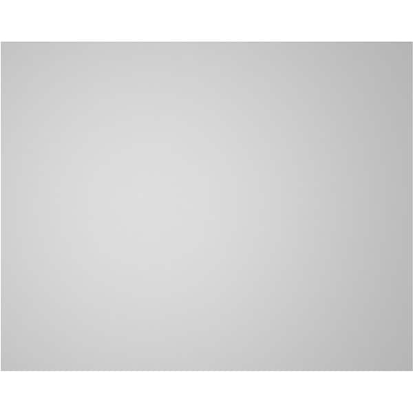 Ekena Millwork Vertical Surface Mount PVC Gable Vent: Non-Functional, w/3-1/2"W x 1"H, Standard Frame, 40"W x 32"H - GVPVE40X3201SN