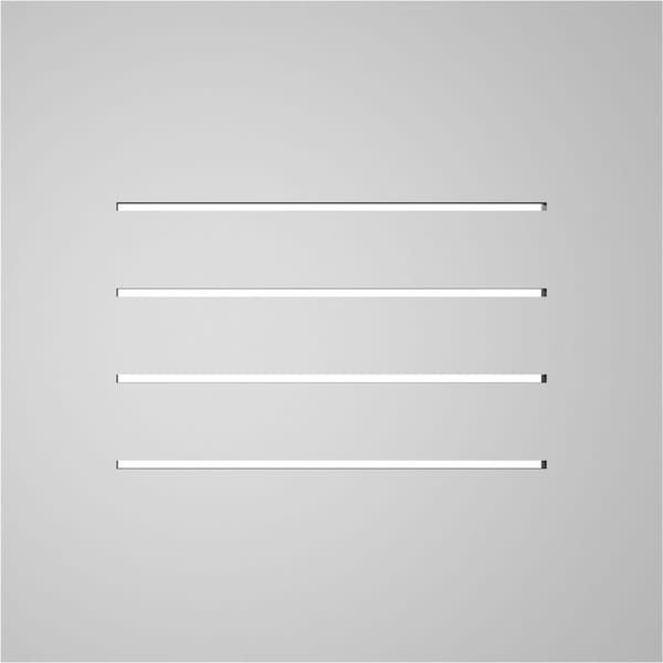 Ekena Millwork Vertical Surface Mount PVC Gable Vent: Functional, w/ 3-1/2"W x 1"P Standard Frame, 20"W x 20"H - GVPVE20X2001SF